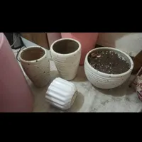 چندعدد گلدان|صنایع دستی و سایر لوازم تزئینی|رشت, نیروی دریایی|دیوار