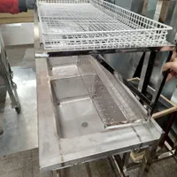 میزکار میز تخته کار تاپینگ وان سینک گاز استیل هود|کافی‌شاپ و رستوران|قم, شاه ابراهیم|دیوار
