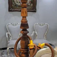 قلیان تنه چوبی