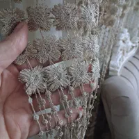 ۳ عدد پرده قلاب باقی|پرده، رانر، رومیزی|فردیس, قریشی|دیوار