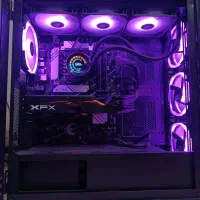 کیس گیمینگ حرفه ای در حد نو