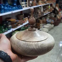 قندان چوبی|ظروف سرو و پذیرایی|رشت, گلباغ نماز|دیوار