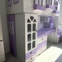 تخت دوطبقه مدل کلبه با اقساط 6ماهه بدون پیش پرداخت