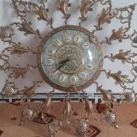 گلدان برنز و ساعت دیواری برنز|ساعت دیواری و تزئینی|نهاوند, |دیوار