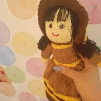 عروسک های بافتنی دومیل و قلاب