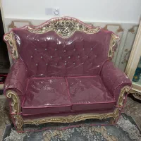 مبل ۷ نفره سلطنتی|مبلمان خانگی و میز عسلی|اقبالیه, |دیوار