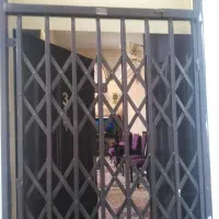 درب آکاردئونی جنس خوب آلیاژ قدیمی