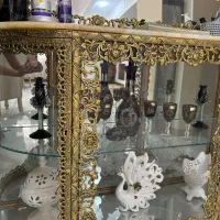 کنسول وآیینه برنز|بوفه، ویترین، کنسول|گرمدره, |دیوار