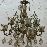 لوستر جفت جنس برنج ولوستر اشپز خانه