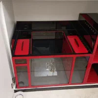 ساخت و نصب آکواریوم های حرفه ای|ماهی|کرج, مهرویلا جنوبی|دیوار