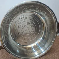 آبکش استیل خیلی بزرگ