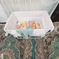 گهواره متحرک کودک،هم برقی هم دستی