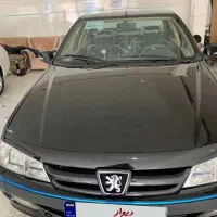 پژو پارس دو گانه فابریک مشکی