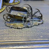 کالسکه عتیقه برنجی