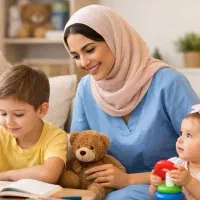 پرستار کودک در منزل و پرستار نوزاد (نگهداری کودک)