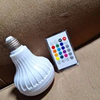 اسپیکر لامپی با کنترل و چراغ رنگی در دونوع مختلف|پخشکننده همراه|بوشهر, |دیوار