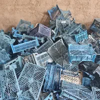 جمع اوری ضایعات  کارتون قوطی نوشابه ورانی سبد