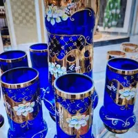 دو سری پارچ و لیوان عتیقه و نایاب