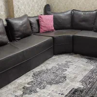 مبل ال ۹ نفره به همراه کنسول تمام فلز|مبلمان خانگی و میز عسلی|ری, فیروزآبادی|دیوار