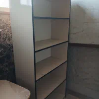 فروش نقدی کتابخانه MDF و میز کامپیوتر|کتابخانه، شلف، قفسه‌های دیواری|چالوس, |دیوار