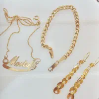 طلا بافاکتور النگو ،دستبند،گوشواره ،گردنبند