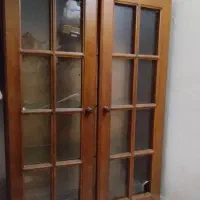 کمد چوبی کتابخانه|لوازم التحریر|قائم‌شهر, |دیوار