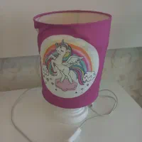 چتر آباژور پارچه تک شاخ یونیکورن