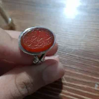 انگشتر نقره عقیق مردانه قدیمی