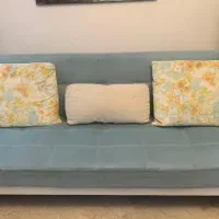 مبل راحتی ۸ نفره با کاناپه تخت خواب شو