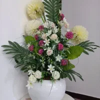 دو عدد گلدان شیک و سالم