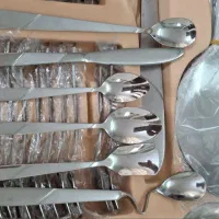 سرویس قاشق چنگال استیل