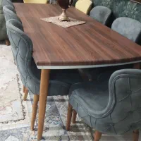 نهارخوری ۸نفره|مبلمان خانگی و میز عسلی|فردیس, ثابتی|دیوار