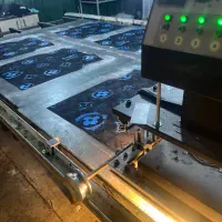 شابلون زن و کارگرساده