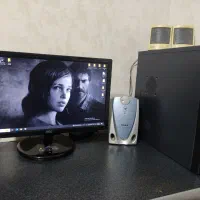 کامپیوتر با مانیتور ۲۰ اینچ سوپراسلیم|رایانه رومیزی|خاوران, |دیوار