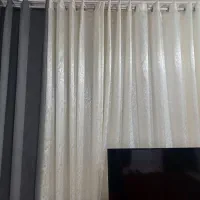 پرده بادو عدد والون