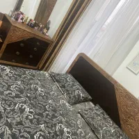 تخت دو نفره وخوشخواب کاملا سالم ۵تیکه