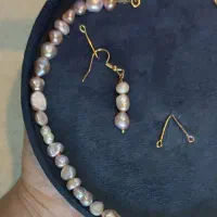 مروارید طبیعی دریا اصل رنگ کمیاب صورتی|جواهرات|تهران, دبستان|دیوار