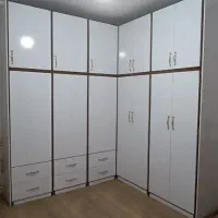 طرحی و اجرای دکوراسیون داخلی کابینت کمد دیواری و..|جاکفشی، کمد، دراور|مراغه, |دیوار