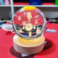 گوی کریستال چراغ دار
