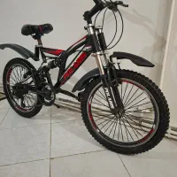 دوچرخه 20 دنده ای کمکدار کوهستانی در حد نو|دوچرخه، اسکیت، اسکوتر|فردیس, قریشی|دیوار