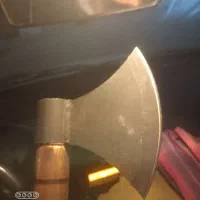 تبر فولادی/دسته چوب سرخ/۶۰سانتی|کوهنوردی و کمپینگ|شیروان (خراسان), |دیوار