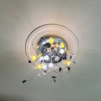 یک جفت لوستر ظریف