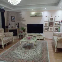 مبل استیل هفت نفره با جلو مبلی و دو عدد عسلی