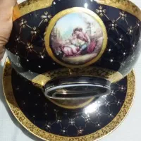 ظروف چینی سرمه ای