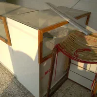 دکور ام دی اف ویترین شی شه ای|بوفه، ویترین، کنسول|جم, |دیوار