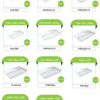 تولید کننده وپخش کننده ظروف یکبار مصرف (کریستالی)