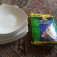 چای و بشقاب