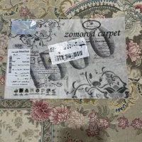 فرش 1500 شانه زمرد مشهد گل برجسته|فرش|جم, |دیوار