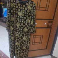 پیراهن مجلسی مخمل نو پارچه مخمل پر کار|لباس|تهران, صفا|دیوار