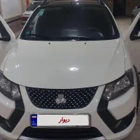 کوئیک مدل ۱۴۰۴ تیپ GXR-L سفید سقف مشکی